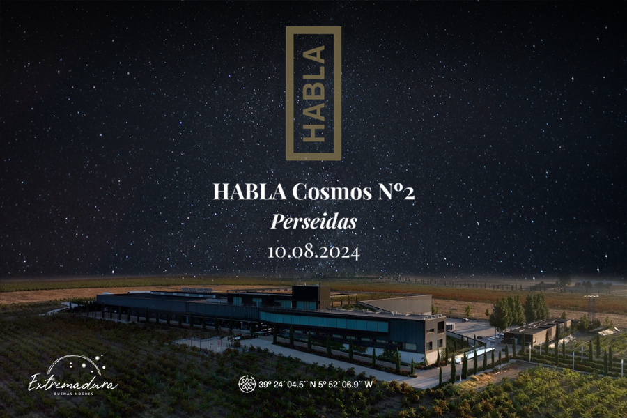 HABLA Cosmos Nº2 · Perseidas:  Experiencia Eno-Astronómica entre viñedos (Adulto con servicio de autobús ida y vuelta desde Cáceres o Trujillo)