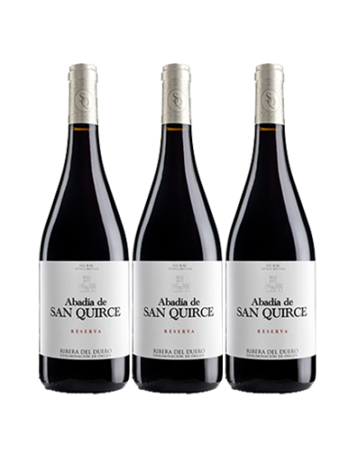 Pack Abadía de San Quirce Reserva (3 botellas)