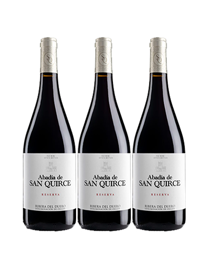 Pack Abadía de San Quirce Reserva (3 botellas)