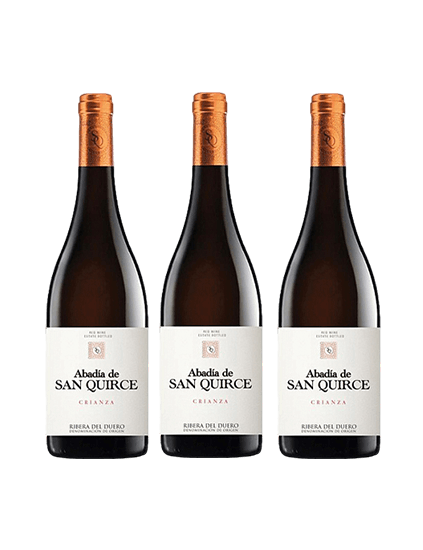 Pack Abadía de San Quirce Crianza (3 botellas)