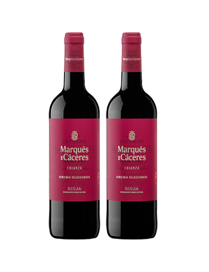 Pack Marqués de Cáceres Crianza (2 botellas)