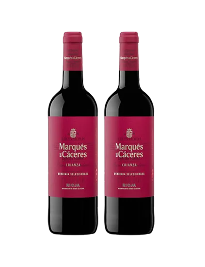 Pack Marqués de Cáceres Crianza (2 botellas)
