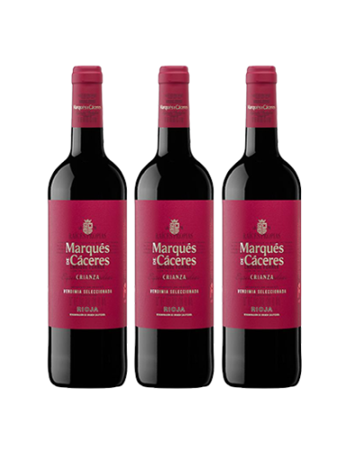 Marqués de Cáceres Crianza (3 botellas)