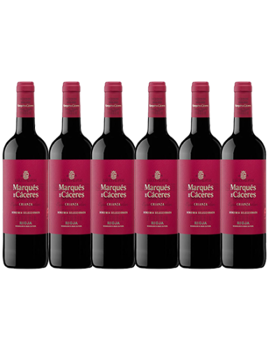 Marqués de Cáceres Crianza (6 botellas)