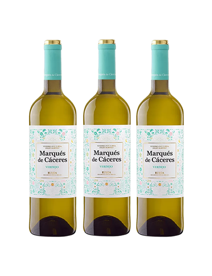 Pack Marqués de Cáceres Verdejo (3 botellas)