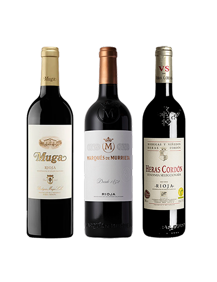 Pack Riojas (3 botellas)